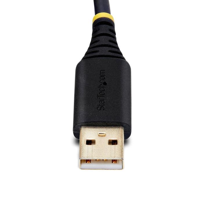 Cable USB Startech 2P1FFC-USB-SERIAL Negro
