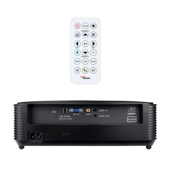 Proyector Optoma S336/ 4000 Lúmenes/ SVGA/ HDMI-VGA/ Negro 1 Proyector Optoma S336/ 4000 Lúmenes/ SVGA/ HDMI-VGA/ Negro 1