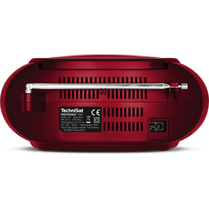 TechniSat DigitRadio 1990 rojo 4 TechniSat DigitRadio 1990 rojo 4