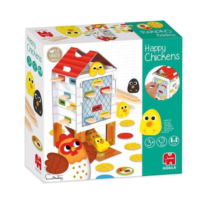 Goula Happy Chickens: Juego de Habilidad de Madera para Niños de 3 a 5 años, Encuentra los Pollitos Retirando Palos, Hasta 4 Jugadores 21
