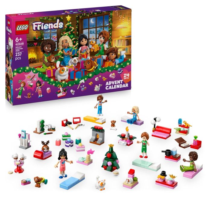 LEGO 42668 Calendario de Adviento LEGO Friends 2025 - Set de construcción para niños de 6 años - Animales 0 LEGO 42668 Calendario de Adviento LEGO Friends 2025 - Set de construcción para niños de 6 años - Animales 0