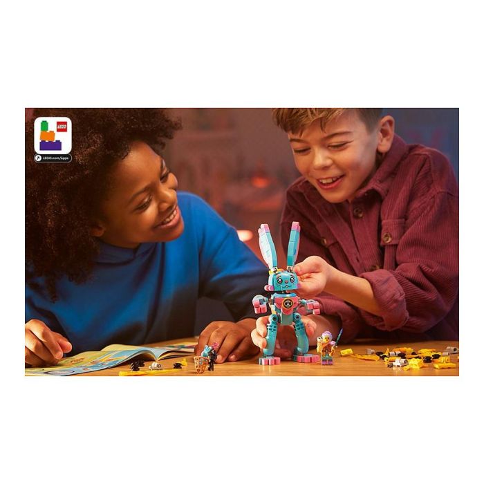 LEGO DREAMZzz Izzie y el Conejo Bunchu 71453 Set de Construcción para Niños +7 Años
