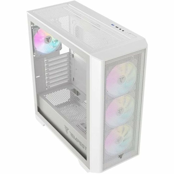 Caja Semitorre ATX Tempest Stockade ARGB Blanco 5