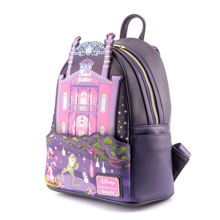 Mochila The Frog Tiana Princess Palace Disney Loungefly 26cm 1