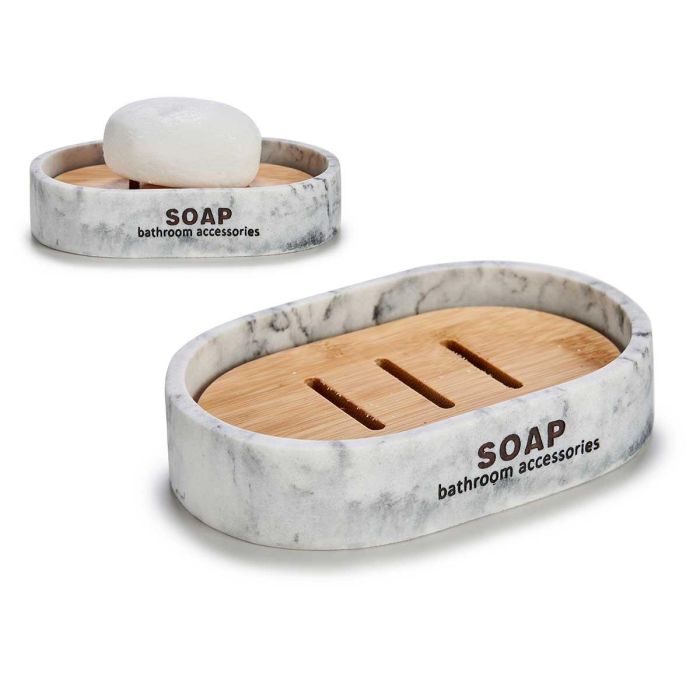 Jabonera Baño De Marmol Berilo 12X2CM (12 Unidades) Jabonera Baño De Marmol Berilo 12X2CM (12 Unidades)
