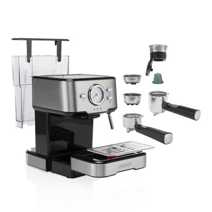 Cafetera Expreso y Cápsulas Princess 249412/ 1100W/ 20 Bares 1