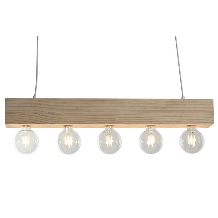 Lampara Techo Urban DKD Home Decor Marron Claro Blanco 10 x 30 x 80 cm 2 Lampara Techo Urban DKD Home Decor Marron Claro Blanco 10 x 30 x 80 cm 2