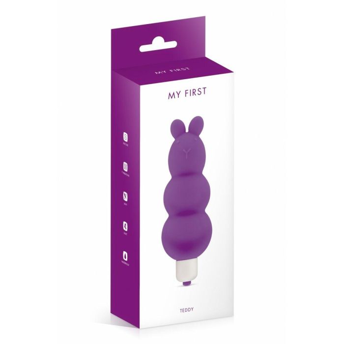 Vibrador My First Morado Silicona 1