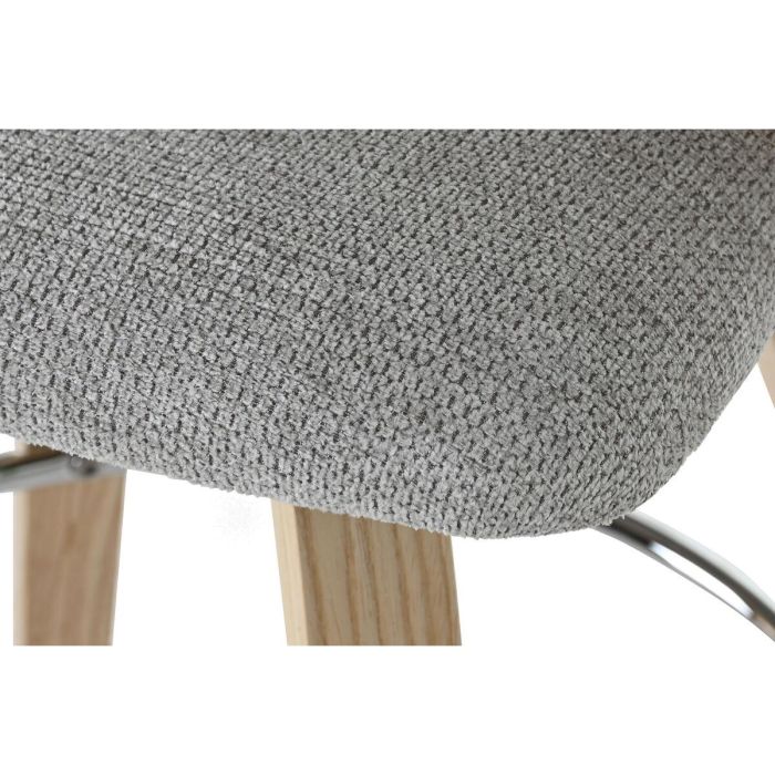 Taburete Scandi DKD Home Decor Gris 56 x 95 x 58 cm 1 Taburete Scandi DKD Home Decor Gris 56 x 95 x 58 cm 1