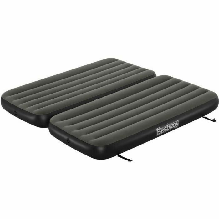 Bestway Airbed Tritech™ Connect and Rest™ Cama Hinchable 3 en 1 - Individual, Elevada o King Size - 188x99x25 cm - Soporta 150 kg 1 Bestway Airbed Tritech™ Connect and Rest™ Cama Hinchable 3 en 1 - Individual, Elevada o King Size - 188x99x25 cm - Soporta 150 kg 1