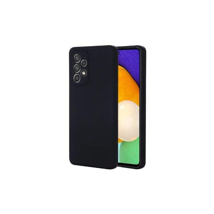eSTUFF Samsung Galaxy S23 FE MADRID Silicone Cover - Black eSTUFF Samsung Galaxy S23 FE MADRID Silicone Cover - Black