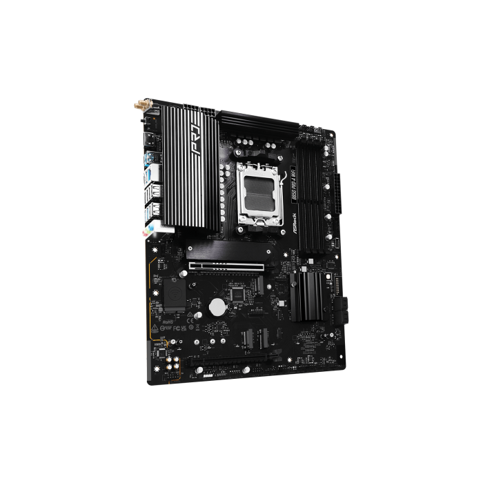 ASRock B850 Pro-A WiFi Placa Base AMD B850 Zócalo AM5 ATX para AMD Ryzen 7000/8000/9000 Series DDR5 2