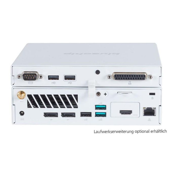 bluechip S3137 Mini PC Blanco - Intel Core i3-14100, 8GB DDR5, 500GB SSD, Windows 11 Pro, Wi-Fi 6E, Bluetooth 5.3 2