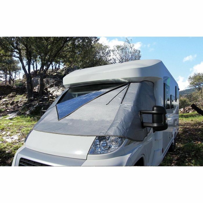 Midland Persiana Exterior Plegable para Ford Transit 2006 - Aislamiento Térmico 7 Componentes, Apertura Parabrisas, Fijación Magnética 2 Midland Persiana Exterior Plegable para Ford Transit 2006 - Aislamiento Térmico 7 Componentes, Apertura Parabrisas, Fijación Magnética 2