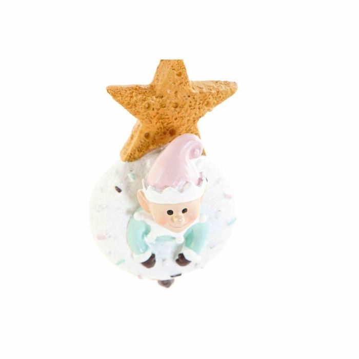 Decoración Colgante DKD Home Decor Navidad Resina (2 pcs) (5.5 x 5 x 9 cm) 1 Decoración Colgante DKD Home Decor Navidad Resina (2 pcs) (5.5 x 5 x 9 cm) 1