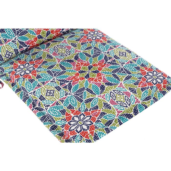 Cojín para sillas DKD Home Decor Multicolor 50 x 5 x 125 cm 1 Cojín para sillas DKD Home Decor Multicolor 50 x 5 x 125 cm 1