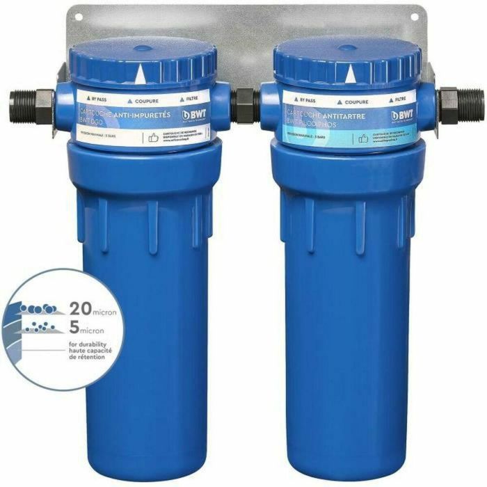 BWT Estación de Filtración de Agua Doméstica Anti-Impurezas, Anti-Incrustaciones y Anti-Corrosión LISTA PARA INSTALAR, 1500 L/h