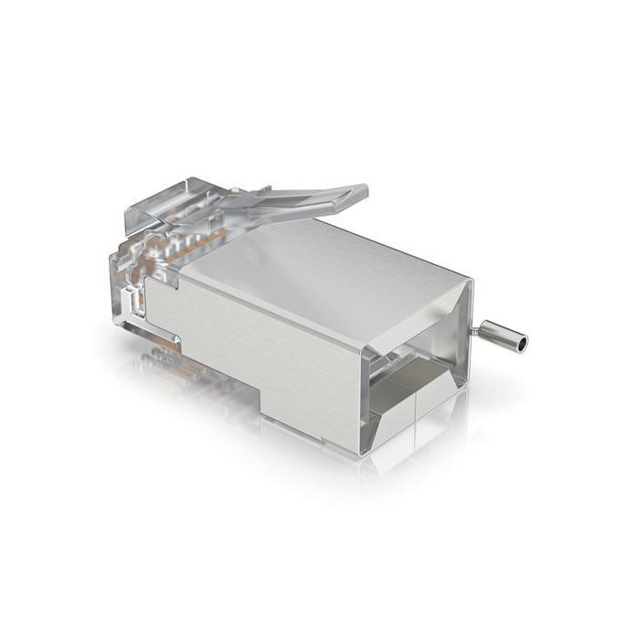 Ubiquiti Conector de Protección contra Sobretensiones RJ45 Blindado para Cables Ethernet UISP (Pro/Carrier) con Gancho para Hilo de Drenaje 2