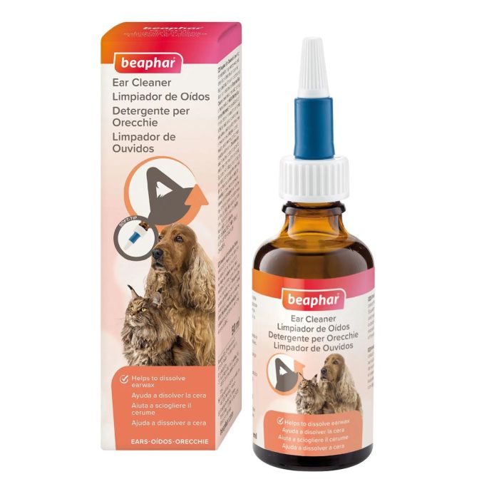 Beaphar Limpiador De Oidos Perro Y Gato 50 mL