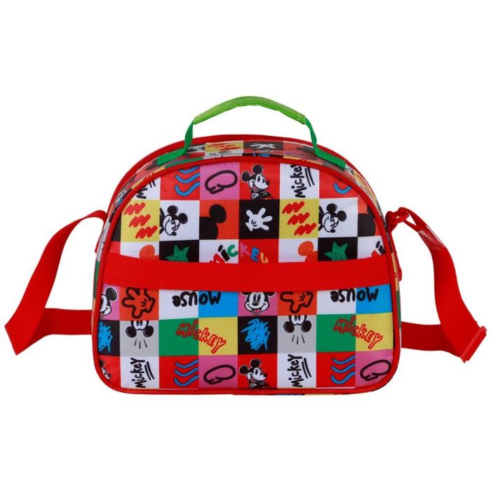 Bolsa Portamerienda 3D Mood Disney Mickey Mouse Multicolor 2