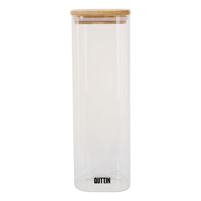 Tarro Cuadrado de Bambú Quttin 8x27 cm (12 Unidades) 10 Tarro Cuadrado de Bambú Quttin 8x27 cm (12 Unidades) 10