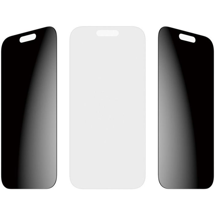PanzerGlass SAFE Privacy 2-Way Protector Pantalla Vidrio Templado con Filtro Privacidad para iPhone 17 y iPhone 16 Pro/UWF, EasyAligner, Aplicación Seca, Anti-Rayones, 60% Reciclado