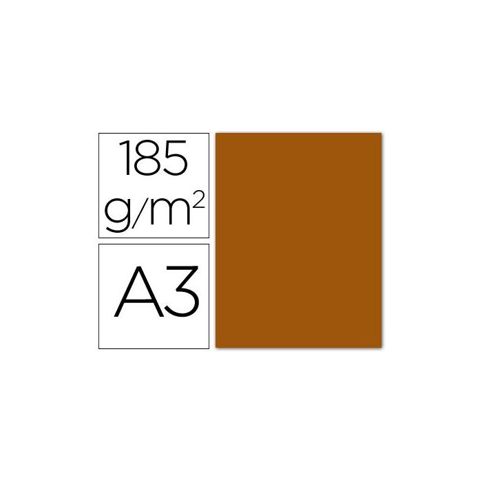 Iris Cartulina 297x420 mm 185 gr Chocolate -50U-