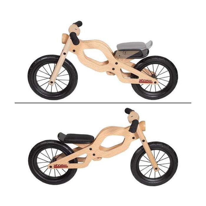 Bicicleta Infantil Woomax Classic 12" Sin Pedales 1 Bicicleta Infantil Woomax Classic 12" Sin Pedales 1