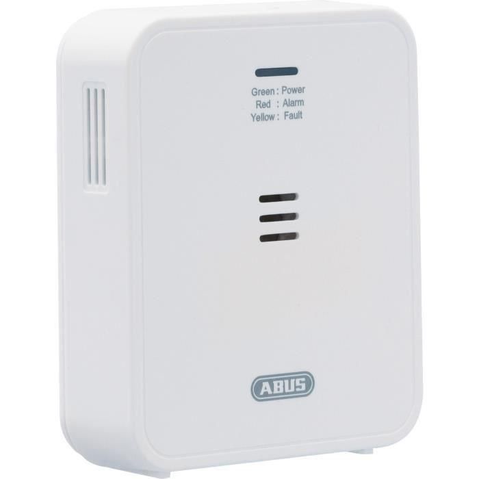 Abus COWM370 Detector de Humo Conectable, Alarma 85 dB, Protección 40 m², Batería Litio 10 Años 1 Abus COWM370 Detector de Humo Conectable, Alarma 85 dB, Protección 40 m², Batería Litio 10 Años 1
