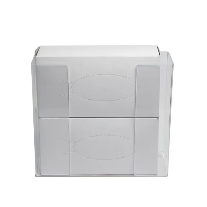 Covetrus Dispensador de Guantes Acrílico Transparente para Dos Cajas