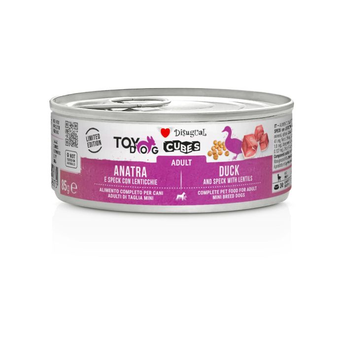 Disugual Cubes Perro Adulto Sabor Pato y Lentejas 12x85g Disugual Cubes Perro Adulto Sabor Pato y Lentejas 12x85g