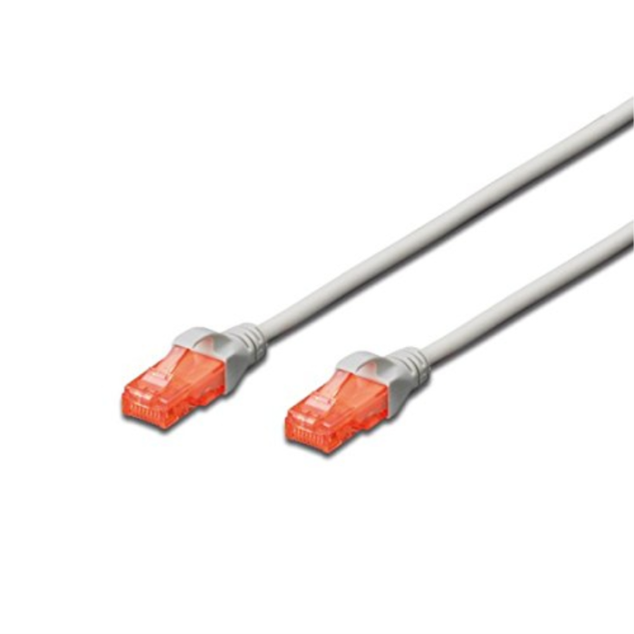 Ewent Cable de Red Latiguillo UTP Cat6, Gris, 2 Metros