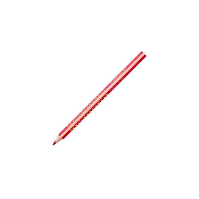 Staedtler Lápices de Colores Jumbo Noris Triangular Unicolor Rosa (12 Unidades) (12 Unidades)