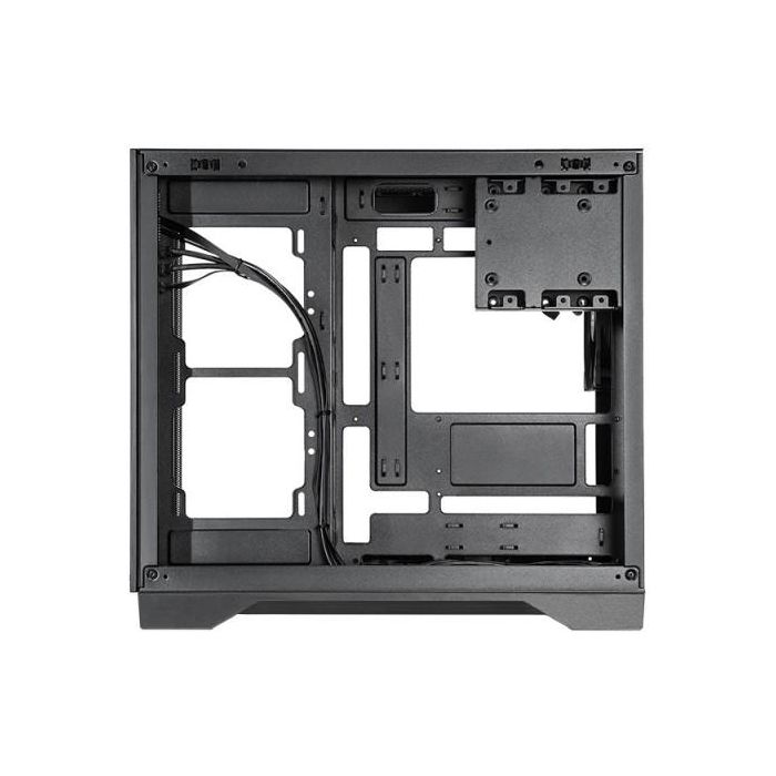 Chieftec GM-30B-M-OP Caja Cubo mATX Negra con Ventana de Cristal Templado para Gaming 6