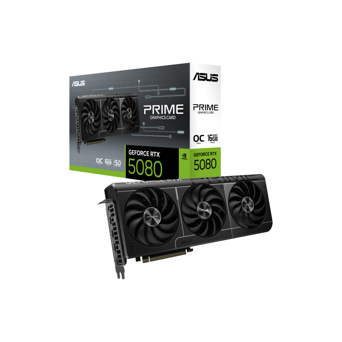 ASUS Prime -RTX5080-O16G NVIDIA GeForce RTX 5080 16 GB GDDR7 10 ASUS Prime -RTX5080-O16G NVIDIA GeForce RTX 5080 16 GB GDDR7 10