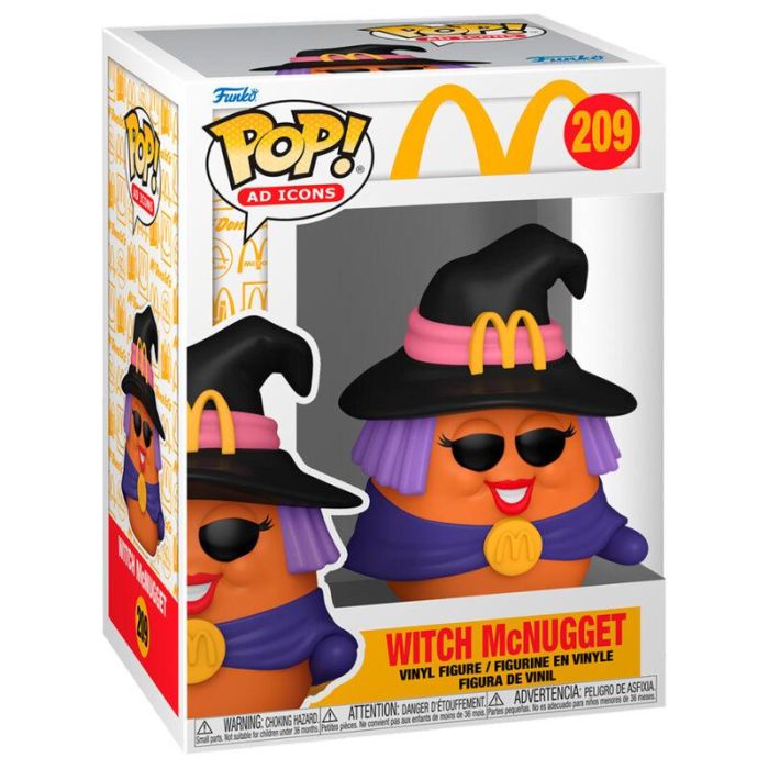 Figura POP McDonalds Nugget Buddies Witch 0 Figura POP McDonalds Nugget Buddies Witch 0