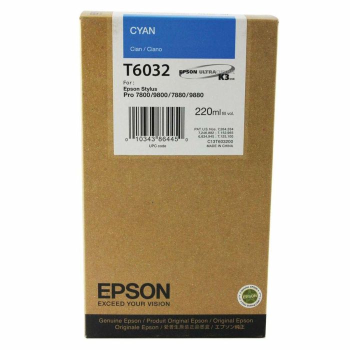 Epson GF Stylus Pro 7880/9880 Cartucho Cian