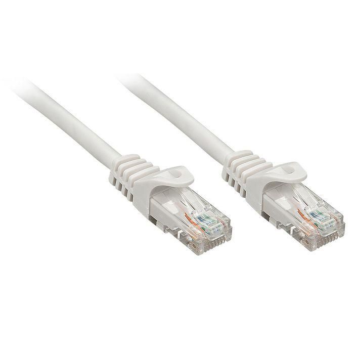 Lindy 2m Cat.6 U/UTP Network Cable, Grey Lindy 2m Cat.6 U/UTP Network Cable, Grey