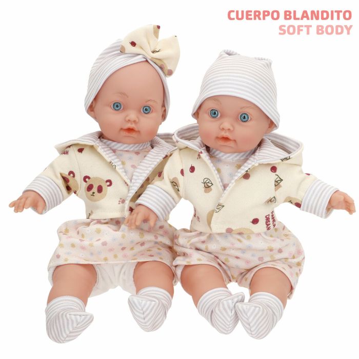 Muñecas Colorbaby 23 X 32 X 7 CM 2 Unidades 4 Muñecas Colorbaby 23 X 32 X 7 CM 2 Unidades 4