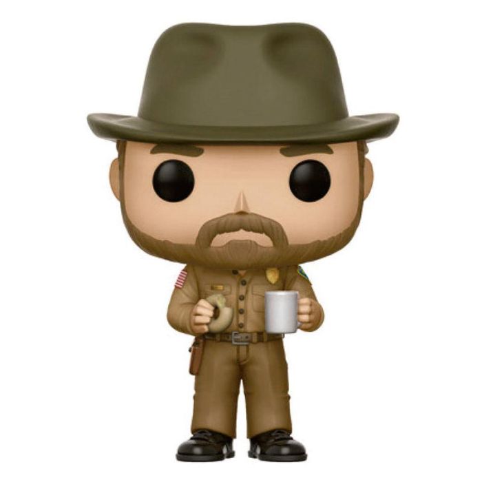 Funko Figura POP Vinilo Stranger Things Hopper Chase de 9cm