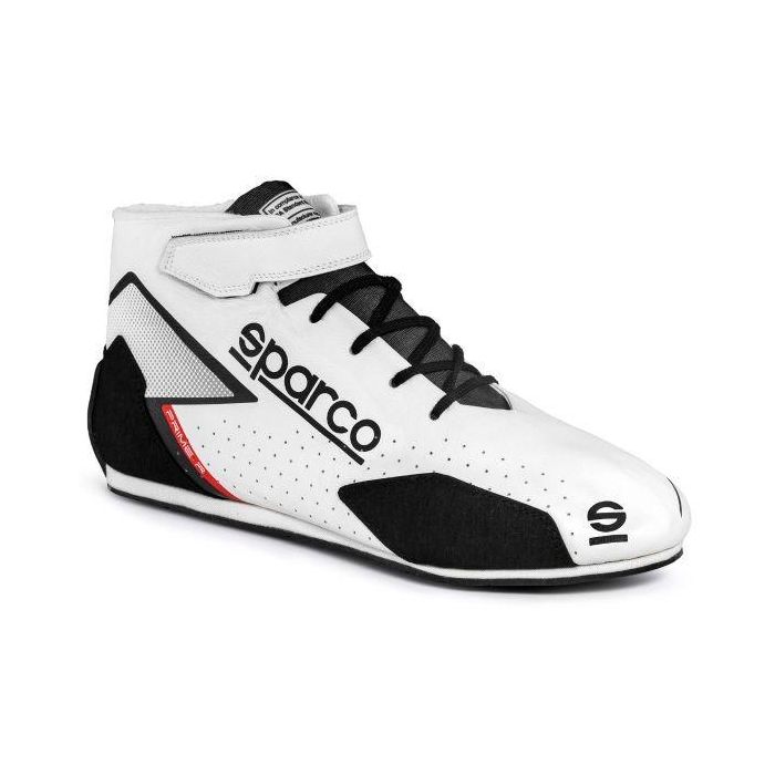 Sparco S00128246BI Botas Competición Prime-R 2020 Cuero Canguro Ultraligeras FIA 8856-2018 Talla 46 Blanco Sparco S00128246BI Botas Competición Prime-R 2020 Cuero Canguro Ultraligeras FIA 8856-2018 Talla 46 Blanco