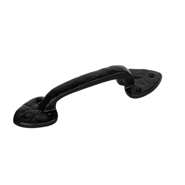 Tirador para puerta EDM 85557 Standard Negro Acero Hierro Forja Tirador para puerta EDM 85557 Standard Negro Acero Hierro Forja