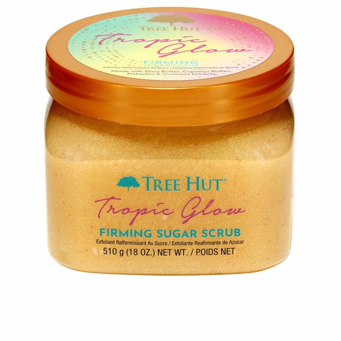 Tree Hut Exfoliante Corporal de Azúcar Resplandor Tropical 510g - Hidratante, Suavizante y Vegano para Todo Tipo de Pieles