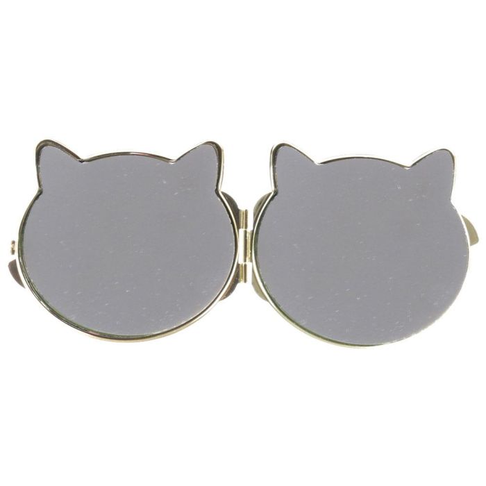 The Concept Factory Mon Chat Mon Ch 2 Espejos De Bolsillo Gato Doble Espejo Con 3 Aumentos 8x6.5cm 4