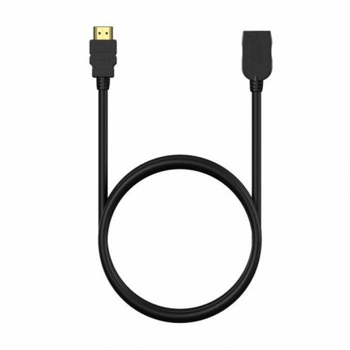 Cable Alargador HDMI Aisens A120-0546/ HDMI Macho - HDMI Hembra/ Hasta 10W/ 2250Mbps/ 3m/ Negro 1 Cable Alargador HDMI Aisens A120-0546/ HDMI Macho - HDMI Hembra/ Hasta 10W/ 2250Mbps/ 3m/ Negro 1