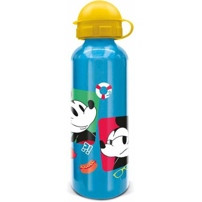 Botella de aluminio alta mickey mouse fun-tastic 530 ml