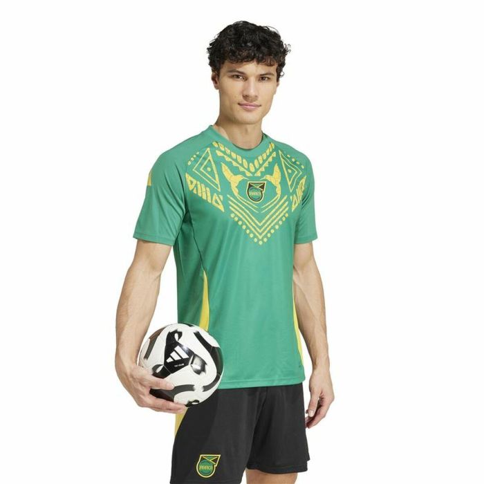 Camiseta de Fútbol Adidas Jamaica 2024 Pre Match Verde 5