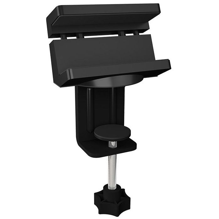 ICY BOX Soporte de Mesa para HUB y Regletas, Soporte Organizador de Cables de Escritorio ICY BOX Black