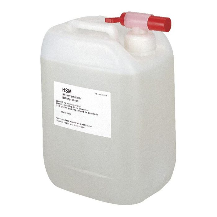 Aceite Lubricante para Destructora de Papel Hsm 1235997501 5 L