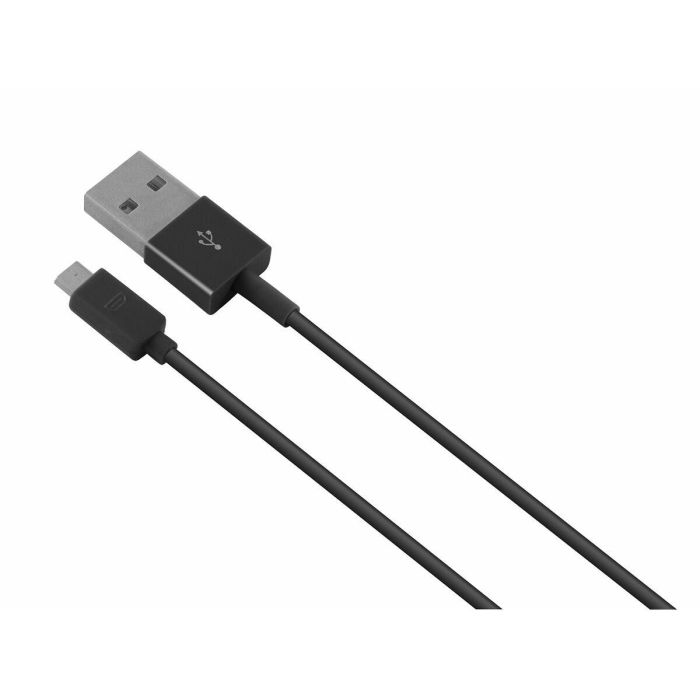 Cable USB a Micro USB Contact 1 m Negro 1 Cable USB a Micro USB Contact 1 m Negro 1